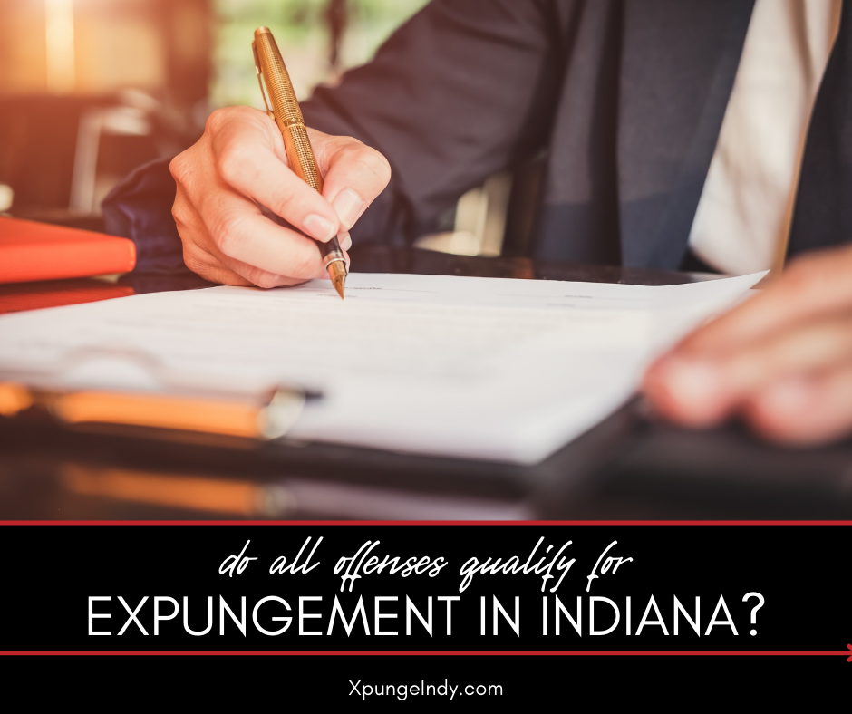 Do All Crimes Qualify for Expungement in Indiana